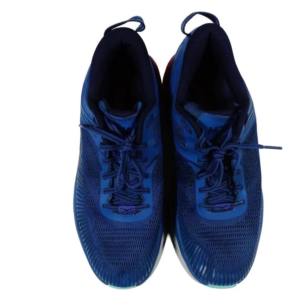 Hoka One One Bondi 7 Blue Running Sneakers Mens Size 9.5